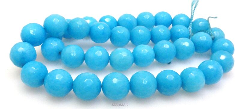 Jadeit fasetowany - kula 10mm