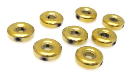 Hematyt złoty - kółka 10mm