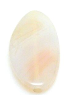 Agat - na zawieszkę owal 49x25x6mm