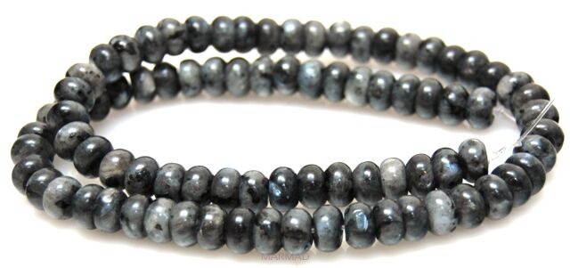 Larvikite - oponka 8x4mm