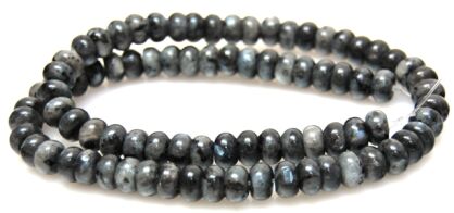 Larvikite - oponka 8x4mm