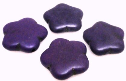 Howlit - kwiatek 20mm fioletowy