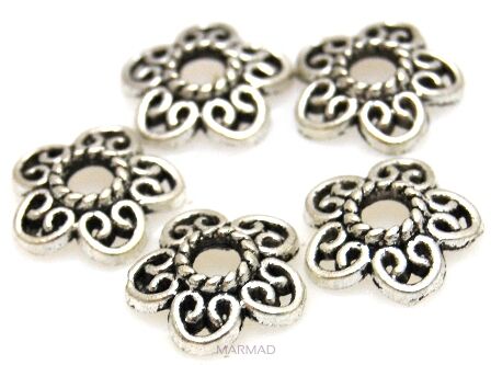 Czapeczki na korale - 12mm