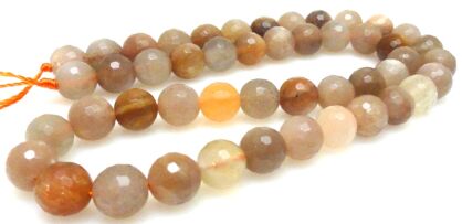 Kamień słoneczny fasetowany - kula 8mm