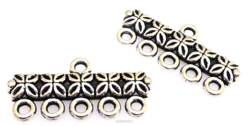 FILIGRAN Baza na wisior, kolczyki 24x12mm