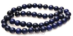 Jadeit - kula 8mm - granatowy