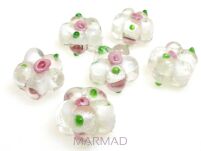 Szkło weneckie - kwiatek 15mm