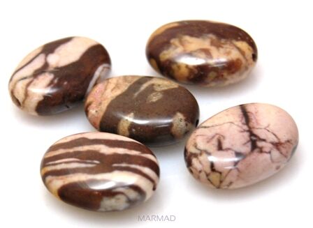 Jaspis capuccino - owal 20x15mm