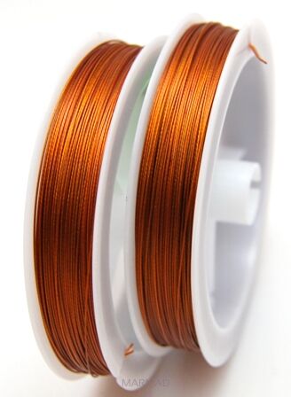 Linka jubilerska ruda - średnica 0,45mm