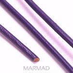 Rzemień fioletowy lakierowany - SKÓRA - grubość 2mm - 2