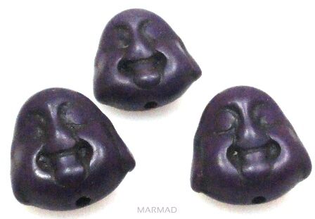 Howlit - Budda 14x13mm - fioletowy