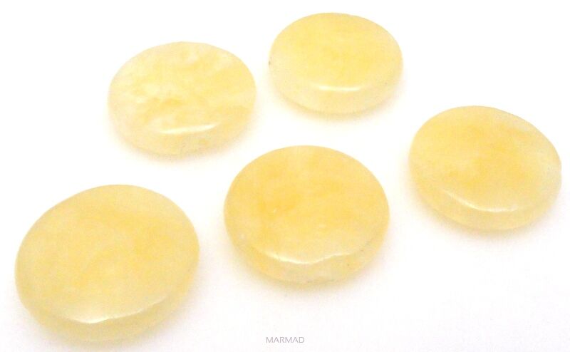 Kalcyt żółty - moneta 20mm