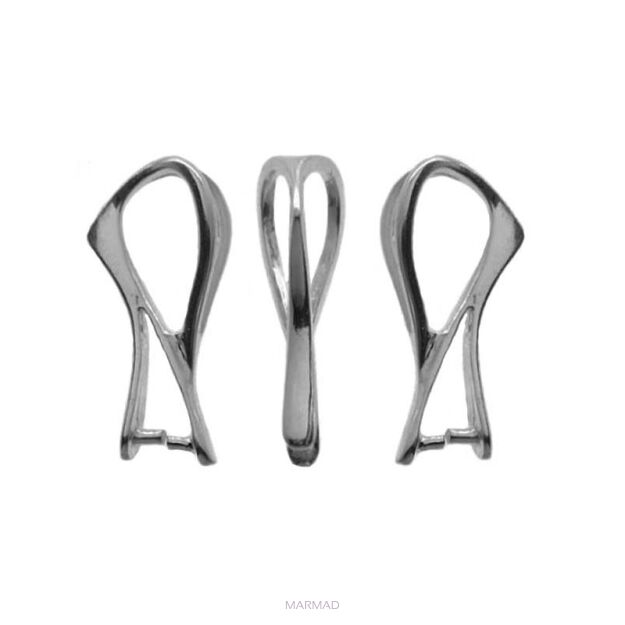 Bigle angielskie do kulek 8mm - srebro 925 - 1 para