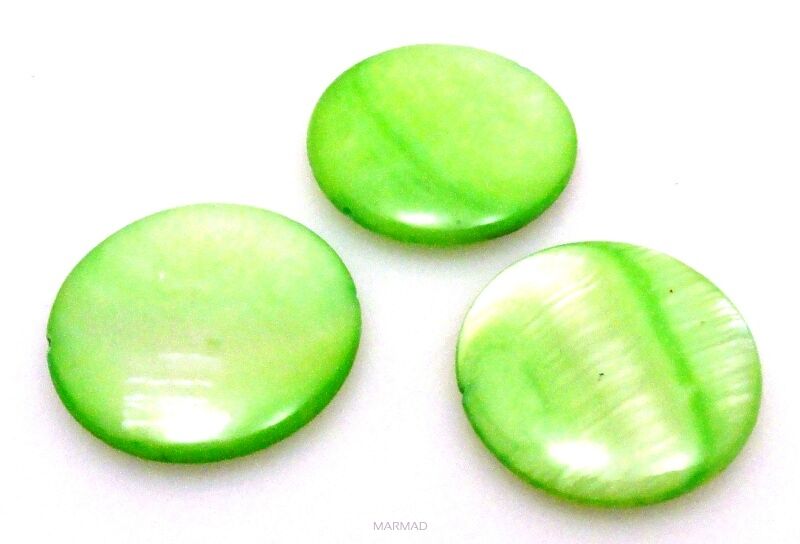 Muszla /Masa perłowa - moneta 25mm