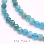 Apatyt fasetowany - kula 4mm - 3