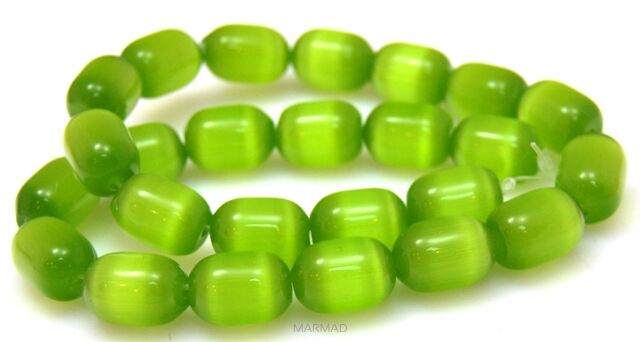 Uleksyt - oliwka 16x12mm - zieleń