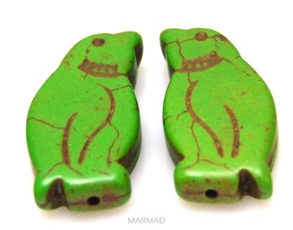 Howlit - pingwin 30x17mm - zielony