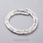 Howlit biały - kostka 4x4mm - 2