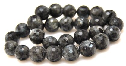 Larvikite fasetowany - kula 14mm