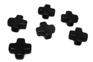 Howlit - krzyż 8x8mm - czarny