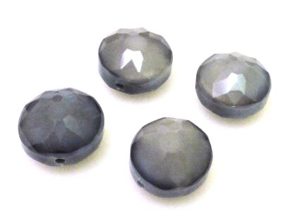 Kryształ fasetowany - moneta 14mm