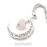 Zakładka do książki z kwarcem różowym - 2