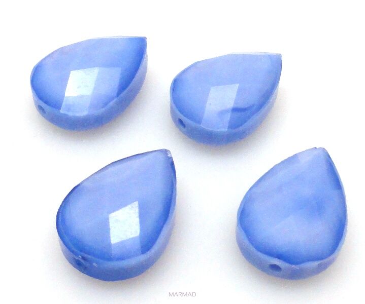 Kryształ fasetowany - kropla 18x13mm