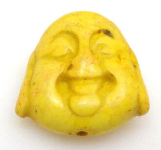 Howlit - Budda 25x23mm - żółty