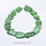 Jaspis cesarski- nieregularny plaster- zielony