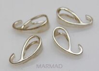 Krawatka ozdobna 12mm - srebro 925