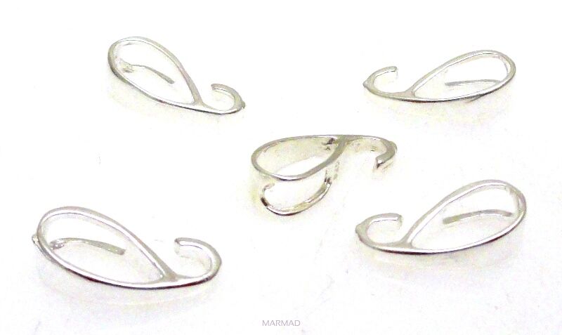 Krawatka ozdobna 12mm - srebro 925