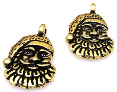 Zawieszka - Mikołaj 23x16mm