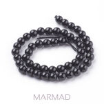 Turmalin naturalny czarny- kula 4mm - 3