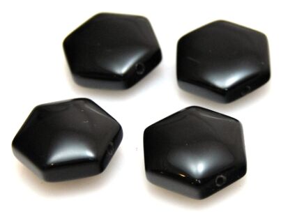 Onyks - wielokąt 17x15mm