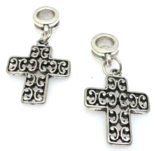 Charms - krzyż 33x15mm