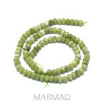 Perydot - (Oliwin) fasetowany - oponka 6x4mm - 2