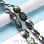 Naturalne korale muszli Abalone Paua 24x14 - 3