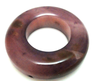 Agat na wisior - donut 50mm