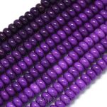 Jadeit malezyjski fioletowy- oponka 10x6mm - 2