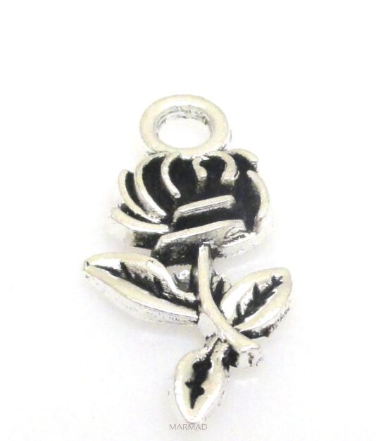 Zawieszka - róża 20x10mm