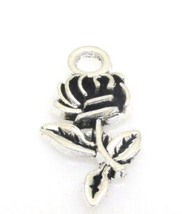 Zawieszka - róża 20x10mm