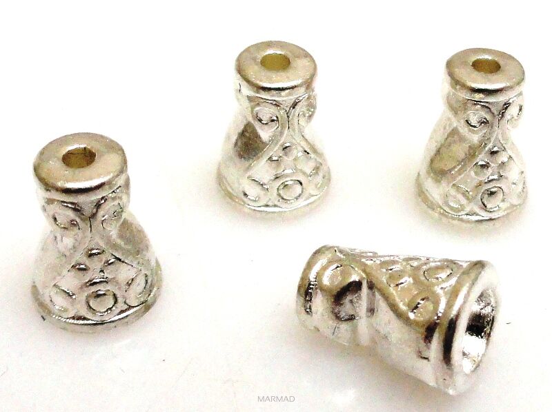 Czapeczki, element wykończeniowy stożek 10x7mm