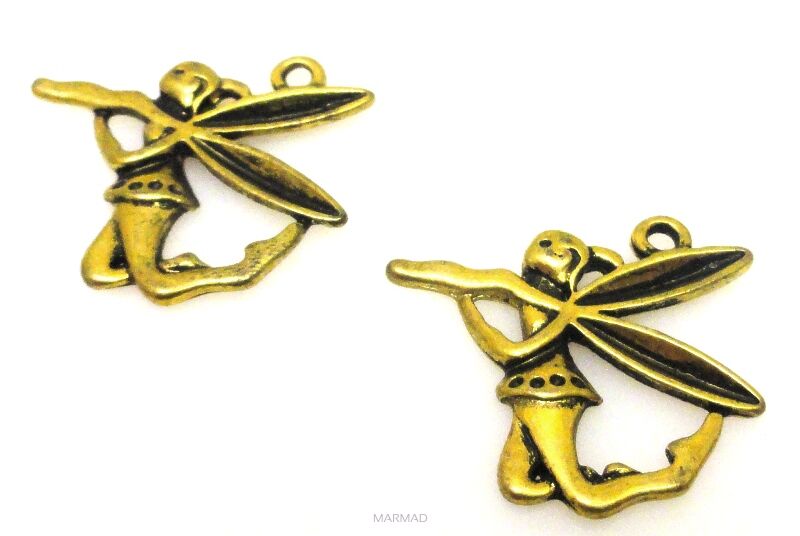 Zawieszka - Elf  ważka 21x25mm