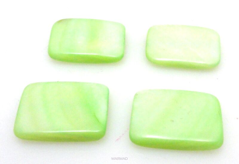 Muszla /Masa perłowa - prostokąt 20x15mm