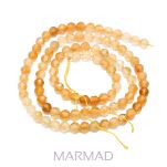 Cytryn naturalny fasetowany- kula 4mm - 3