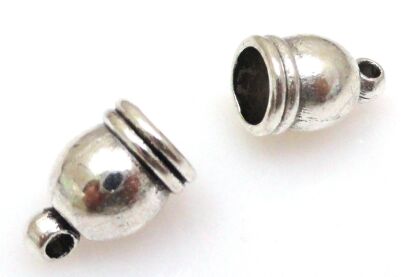 Końcówki ozdobne do wklejania z otworem 6mm