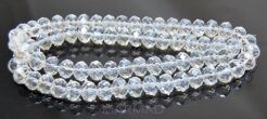 Kryształki fasetowane - oponka 10x7mm - crystal