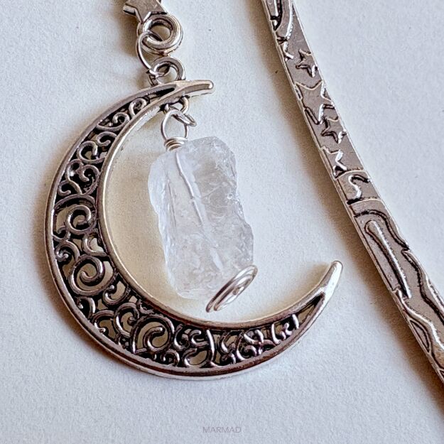 Zakładka do książki z kryształem górskim