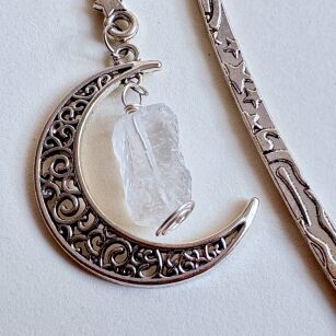 Zakładka do książki z kryształem górskim