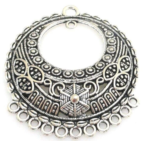 FILIGRAN Baza na wisior, kolczyki 38x34mm